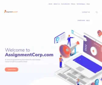 Assignmentcorp.com(Superb Assignment Writing Service Online) Screenshot