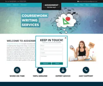 Assignmenteditinghelp.com(Assignment Editing Help) Screenshot