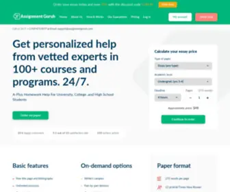 Assignmentguruh.com(Assignment Guruh) Screenshot