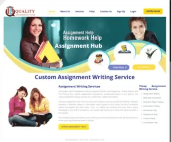 Assignmenthub.org(Assignment Hub) Screenshot