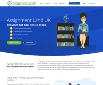 Assignmentland.co.uk(#1 Assignment Writing Service UK) Screenshot