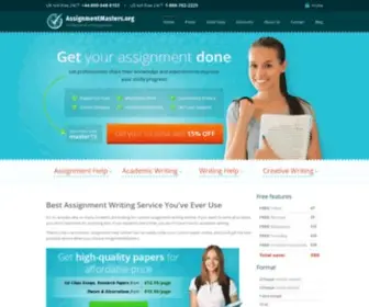 Assignmentmasters.org(Looking for an assignment writing service) Screenshot