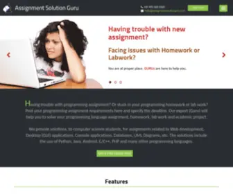 Assignmentsolutionguru.com(Assignmentsolutionguru) Screenshot
