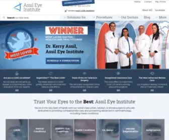 Assileye.com(Best LASIK Laser Eye Surgery Los Angeles) Screenshot