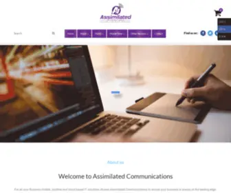 Assimilatedcomms.com(Assimilated) Screenshot