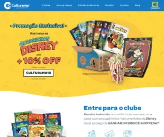 Assineculturama.com.br(Clube de Assinaturas Quadrinhos Disney) Screenshot