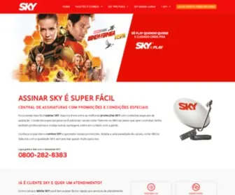 Assineskyhdtv.com.br(Assine SKY HDTV) Screenshot