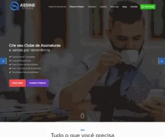 AssineStore.com.br(Plataforma para Clube de Assinaturas) Screenshot