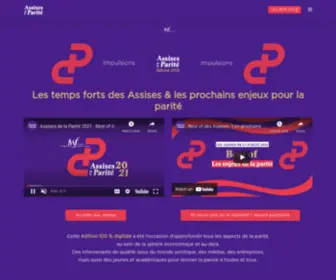 Assises-Parite.com(Assises) Screenshot