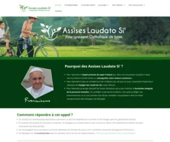 Assiseslaudatosi.fr(Assises Laudato Si) Screenshot