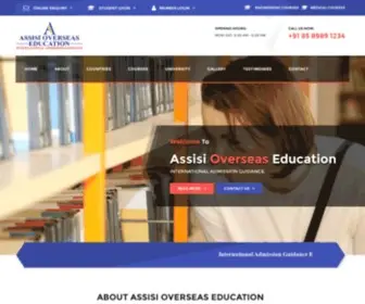 Assisiedu.com(International Admission Guidance) Screenshot