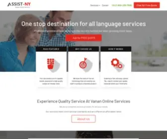 Assist-NY.com(Well-Acclaimed Online Multi-Services) Screenshot