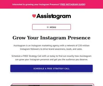 Assistagram.com(Elevate your brand presence) Screenshot