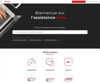 Assistance.free.fr(Assistance) Screenshot