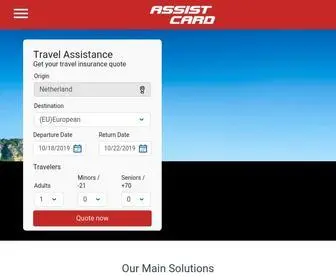Assistcard.com(Asistencia al Viajero) Screenshot