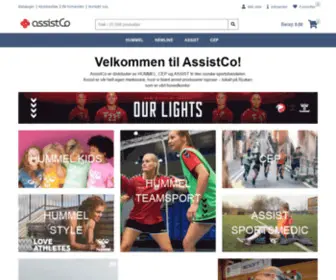 Assistco.no(HUMMEL, Assist, CEP) Screenshot