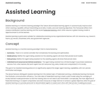 Assisted-Learning.org(Assisted Learning) Screenshot