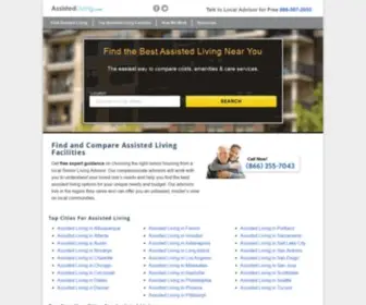 Assistedliving.com(Assisted Living Facilities Guide) Screenshot