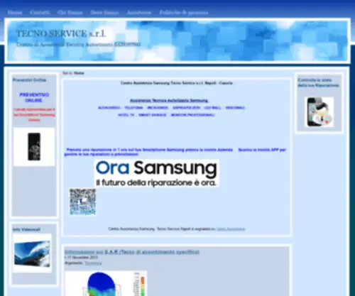 Assistenzatecnoservice.it(TECNO SERVICE s.r.l) Screenshot