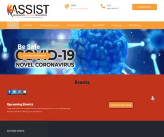 Assistflathead.org(Neighbors Helping Neighbors) Screenshot