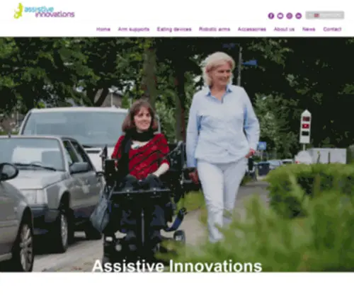 Assistive-Innovations.com(Assistive products and devices) Screenshot