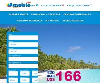 Assistotuviaje.com(Assisto Tu Viaje) Screenshot