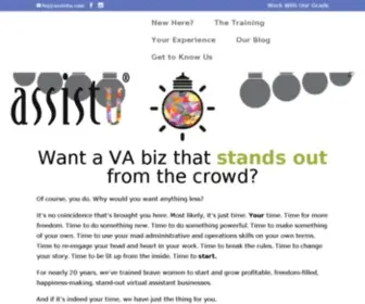 Assistu.com(Want a virtual assistant business) Screenshot
