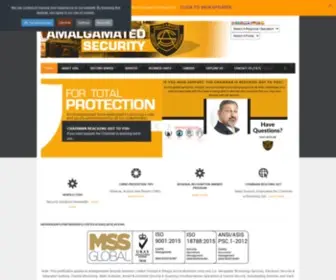 ASSL.com(Amalgamated Security Services Limited Corporate Site) Screenshot