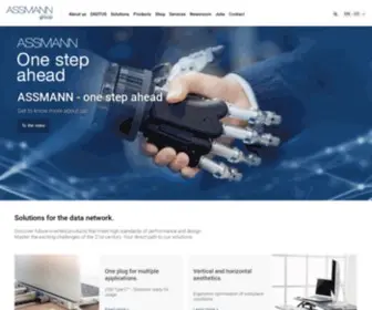 Assmann.com(ASSMANN Electronic GmbH) Screenshot