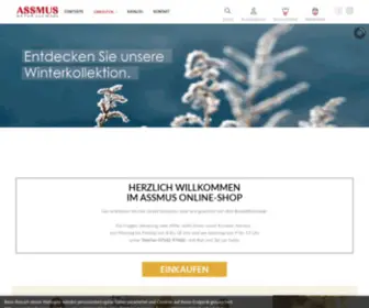 Assmus-Shop.de(Unterwäsche) Screenshot