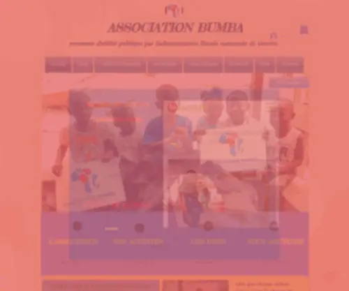 Asso-Bumba.org(Bienvenue sur le site de l'Association Bumba) Screenshot