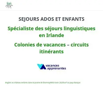 Asso-Regards.org(Séjours ados) Screenshot