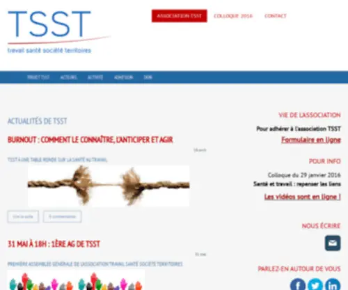 Asso-TSST.org(Actualités de TSST) Screenshot