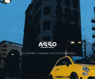 Asso.co.jp(アルファロメオ・アバルト595・フィアット500) Screenshot