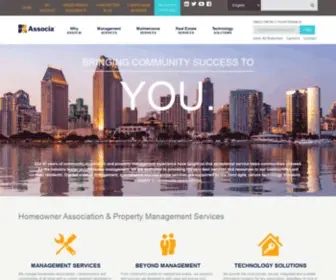 Associa.us(America's largest homeowners association (HOA)) Screenshot
