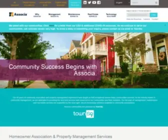Associaonline.com(America's largest homeowners association (HOA)) Screenshot