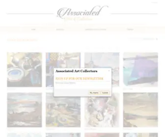 Associatedartcollectors.com(Pair à pair) Screenshot