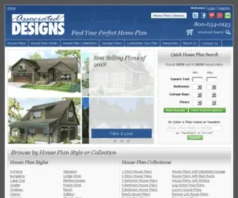 Associateddesigns.com(House Plans & Custom Home Design Layouts) Screenshot