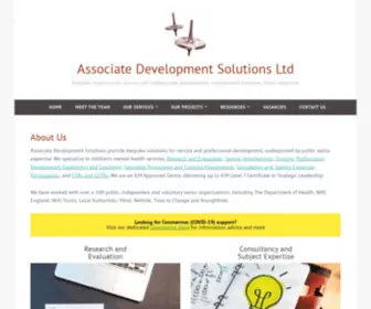 Associatedevelopmentsolutions.com(Associate Development Solutions) Screenshot