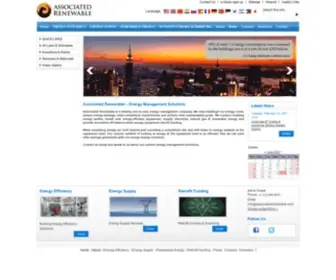 Associatedrenewable.com(Energy Management Solutions) Screenshot