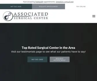 Associatedsurgicalcenter.com(Participating Telehealth provider) Screenshot