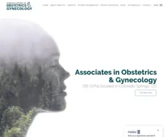 Associates-Obgyn.com(Associates in Obstetrics &amp; Gynecology) Screenshot