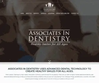 Associatesindentistry.com(Associates in Dentistry) Screenshot