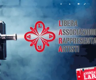 Associatilara.com(Libera Associazione Rappresentanti di Artisti) Screenshot