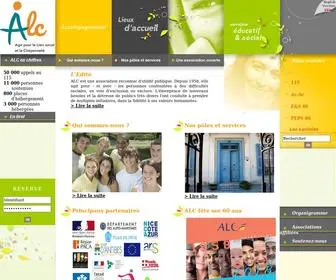 Association-ALC.net(Accompagnement Lieu d'Accueil) Screenshot