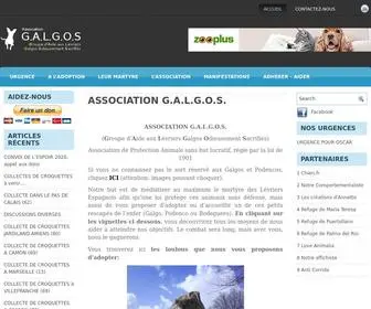 Association-Galgos.fr(Association Galgos) Screenshot