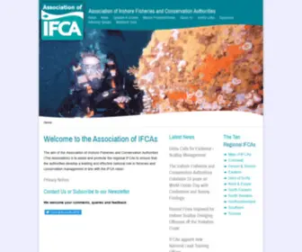 Association-Ifca.org.uk(Association of Inshore Fisheries and Conservation Authorities) Screenshot