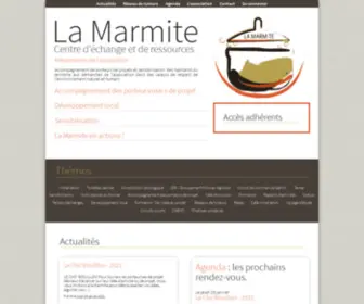Association-LA-Marmite.fr(La Marmite) Screenshot