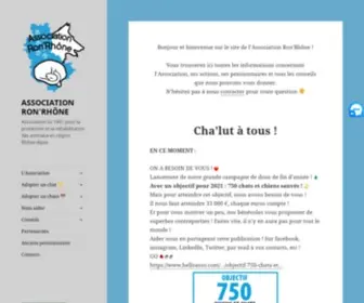 Association-Ronrhone.fr(Ronrhône) Screenshot