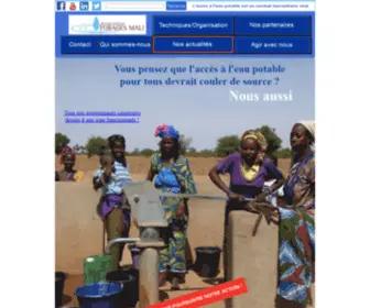 Associationforagesmali.org(Associationforagesmali) Screenshot